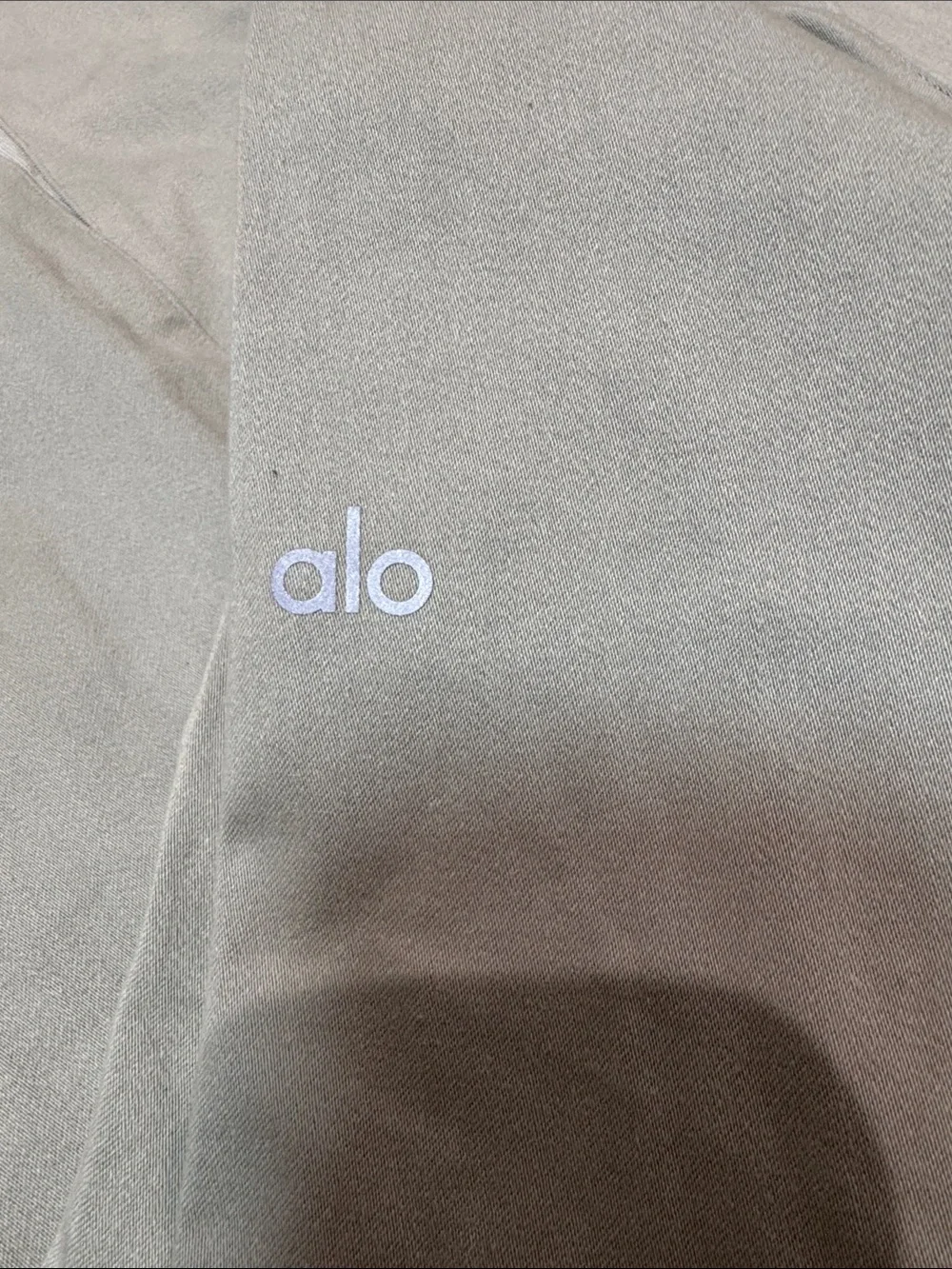 ALO Yoga High-Rise Wide-Leg Pants in Sage
